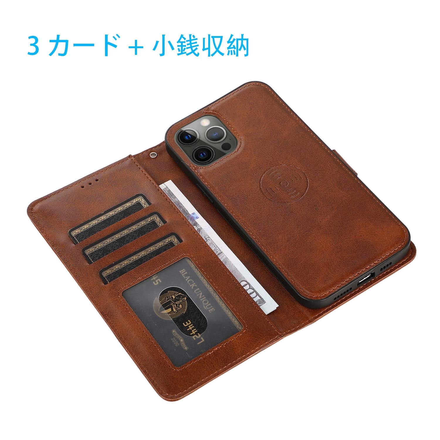 Amazon.co.jp: Mredoxe for iPhone 13Pro Max 手帳型 ケース 2in1分離
